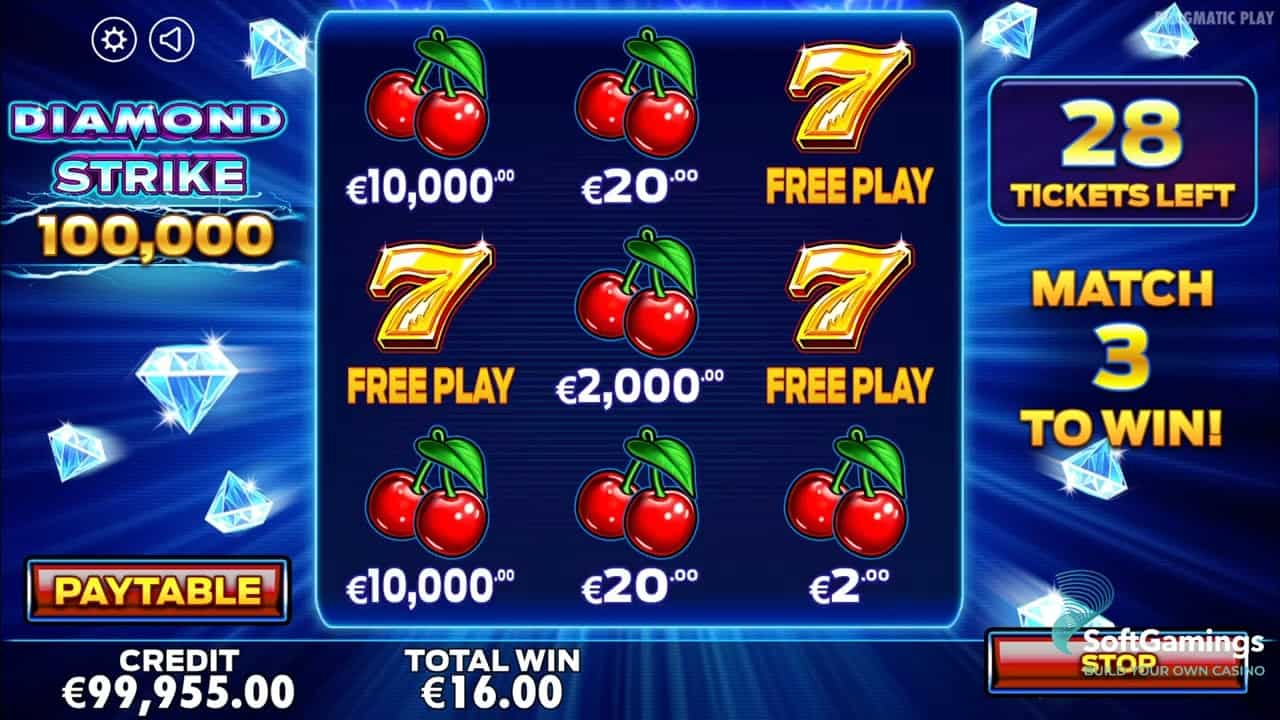 Diamond Strike: Kilauan Permata Bawa Keberuntungan Besar