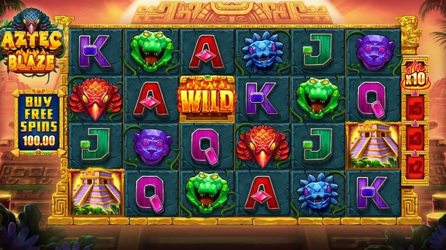 Petualangan Peradaban Kuno Penuh Harta Aztec Blaze OLE777